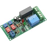 Dual Time Adjustable Cycle Delay Timing Relay Repeat ON Off Switch Infinite Loop Timer Module AC 100V 110V 120V 220V 230V 240V Timer Relay