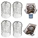 Gutter Guard 3 Inch Expand Aluminum Filter Strainer. Stops Blockage Leaves Debris. Pack of 4. by Massca (Aluminum 3 inch) primary