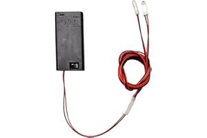 GaotKeut Dollhouse Lighting Kit Battery Box DIY Vintage Night Light 3V Bright Doll House Accessory Small Miniature LED Lights