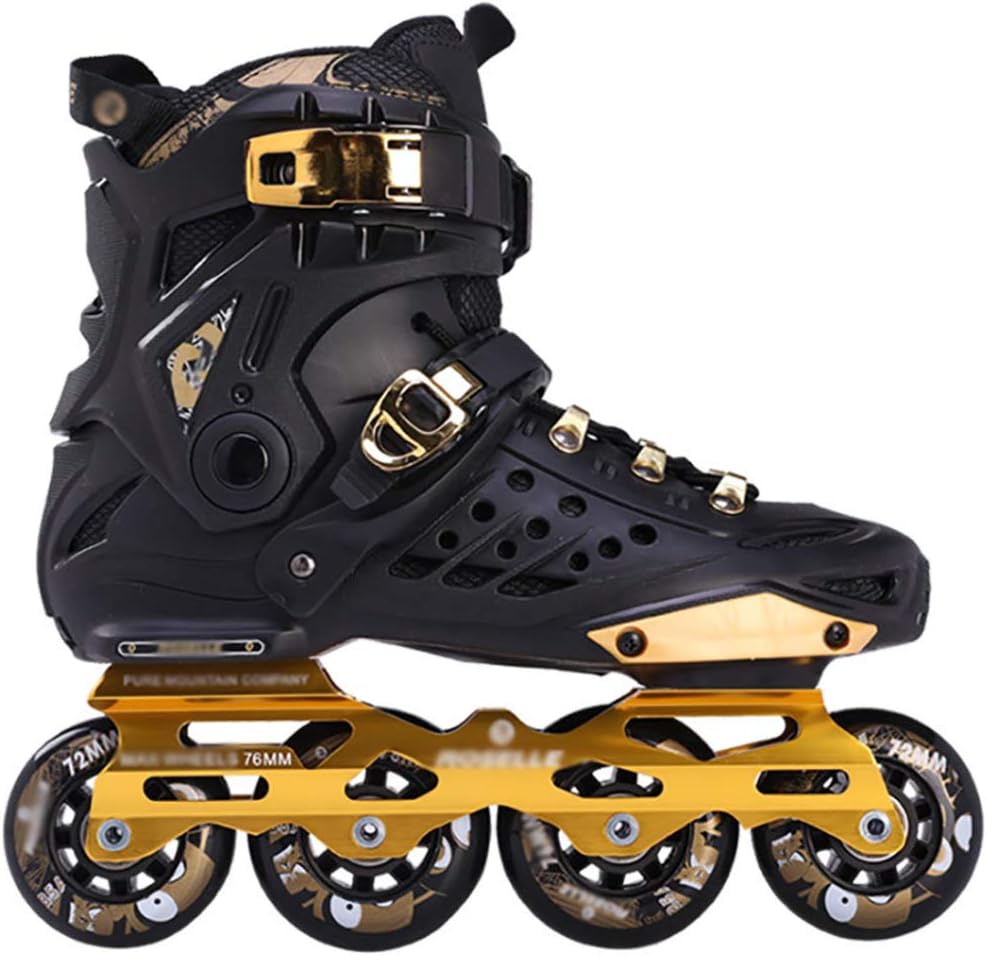XYZCUP Roller Skates Women/The Man Full Flash Roller Blades Adult Anti-Collision, Wear-Resistant, Breathable, Comfortable Inline Skates Roller Skates