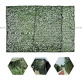 Woodland Camo Netting,OUTERDO Camouflage Net Military Desert Camo Nets Camping Hunting Shooting Sunscreen Netting 6.6ft x 9ft