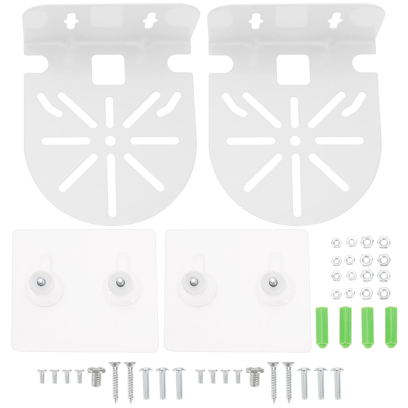 Create idea 3Pcs L-Shape Metal Wall Ceiling Mount Solid Mounting Corner Bracket with Installation kit for CCTV Cameras LED Wall Stage Lights Compatible with TP-Link