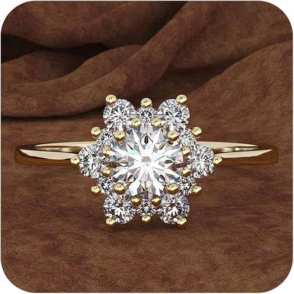 Bague Vintage T54 En Bois Et Argent Massif - Motif Flocon De Neige | Occasion Portée