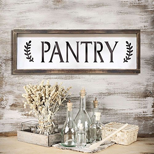 Pantry Sign Stencil - Reusable DIY Farmhouse Stencil by Cutting Edge Stencils (Large) - Thumbnail 2