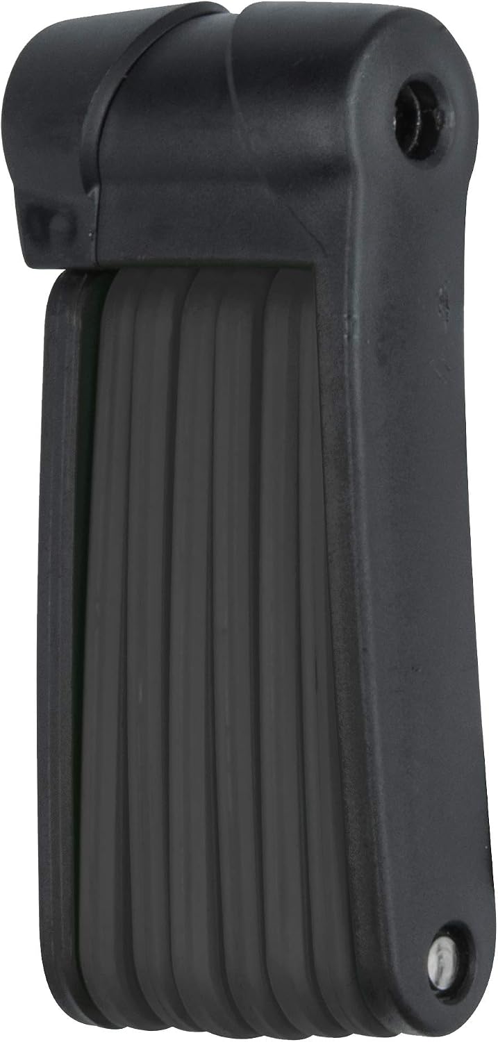 Burg Wachter 388600 80cm Hardened Steel Lightweight Folding Bike Lock-80cm-Black, Black, 67 x 151 x 34mm - Image 3