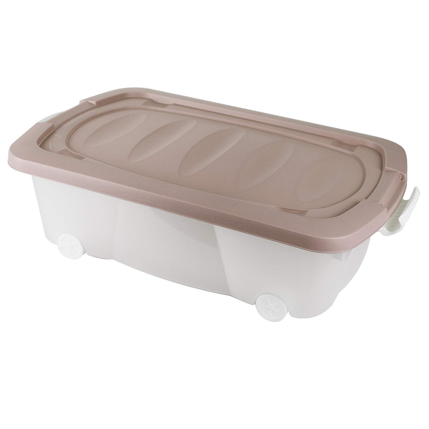 Guaranteed4less Plastic Storage Boxes Large Underbed Drawer