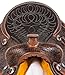 AceRugs Premium Hand Tooled Antique Oil Leather Western Pleasure Trail Barrel Racing SEMI Quarter Horse BAR Saddle Free TACK Set Headstall REINS Breast Collar (14)thumb 3
