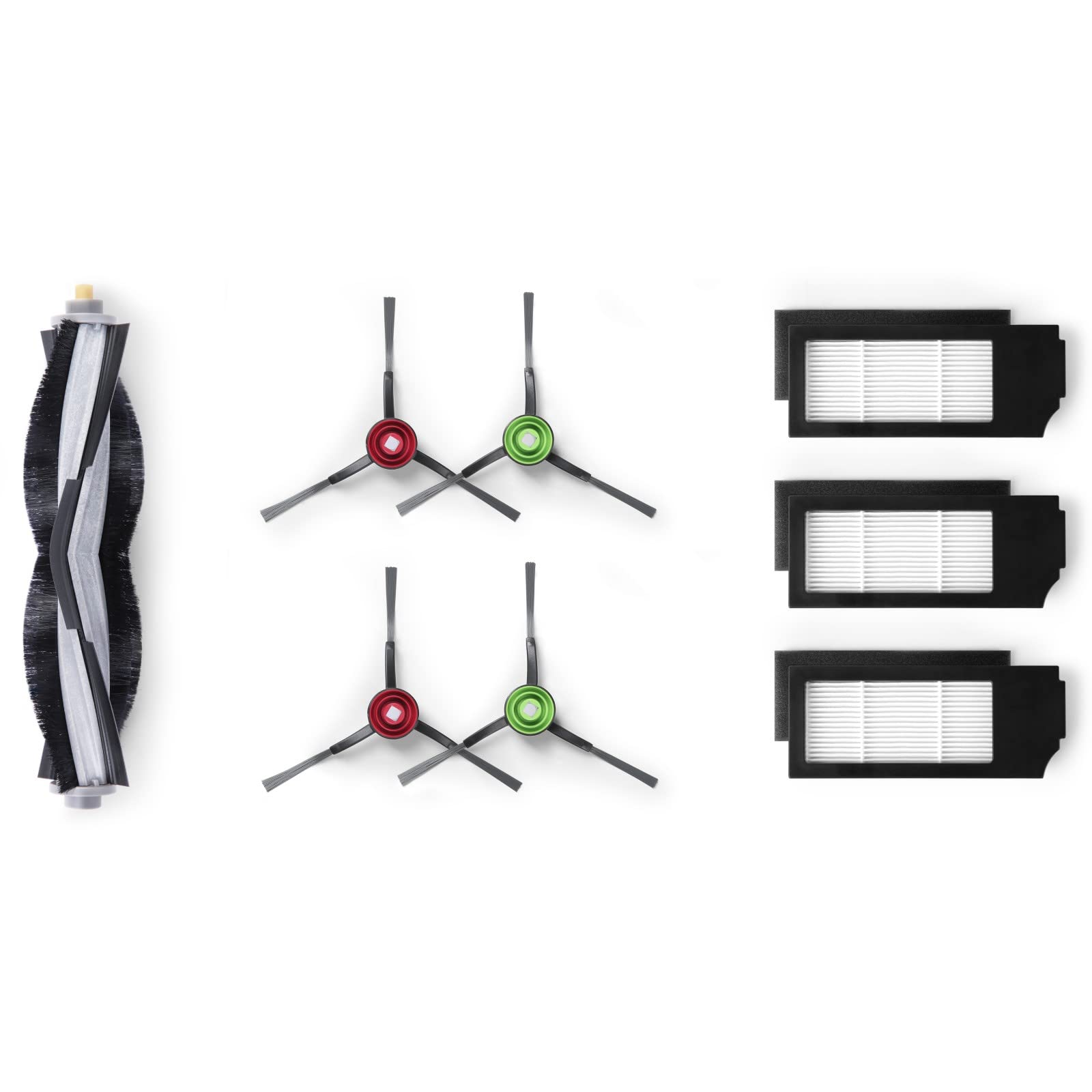 ECOVACS Accessory Pack (Replacement Brushes and Filters) for DEEBOT X1 Omni(Black) / X1 TURBO/X1/ X1 Plus