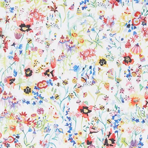 Liberty Fabrics Tana Lawn Floral Picnic Red Multi