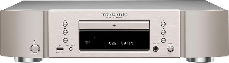 Marantz CD6007 HiFi CD Player with HDAM-SA2 USB DAC Gold Outputs Silver