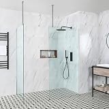 Milano Portland 820mm Ceiling Shower Enclosure Support Arm Bar Chrome Stainless view 4