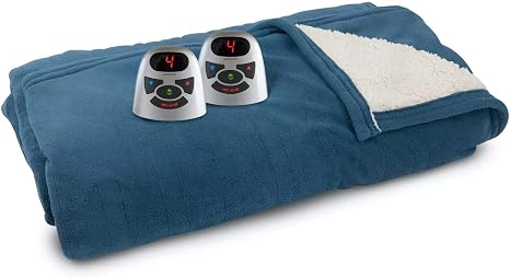 Buy Biddeford Blankets Heated Throw Blinking Red Light | UP TO 51% OFF
