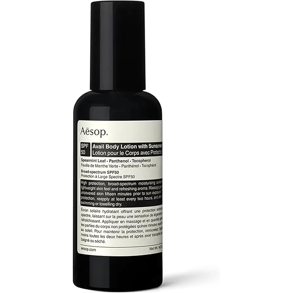 Amazon.com : Aesop Protective Body Lotion SPF 50 150Ml