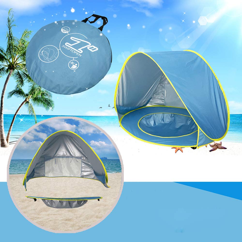 Industria Empresas Y Ciencia Juegos De Imitacion Tiendas De Campana Abri Anti Uv Pour Tout Petits Blue Bainuojia Tente De Plage Pour Bebe Piscine Pour Bebe Coquillage De Plage Tente De Voyage Pour Bebe