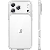 TAURI for iPhone 18 Pro Case/for iPhone 17 Pro Case, Clear | Full Camera Protection, Anti-Yellowing Military-Grade Protection Shockproof Slim Phone Case for iPhone 18 Pro/17 Pro
