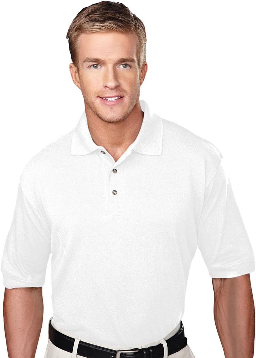 Tri-Mountain Men's 7 oz. 60/40 Cotton-Poly Easy Care Golf Shirt
