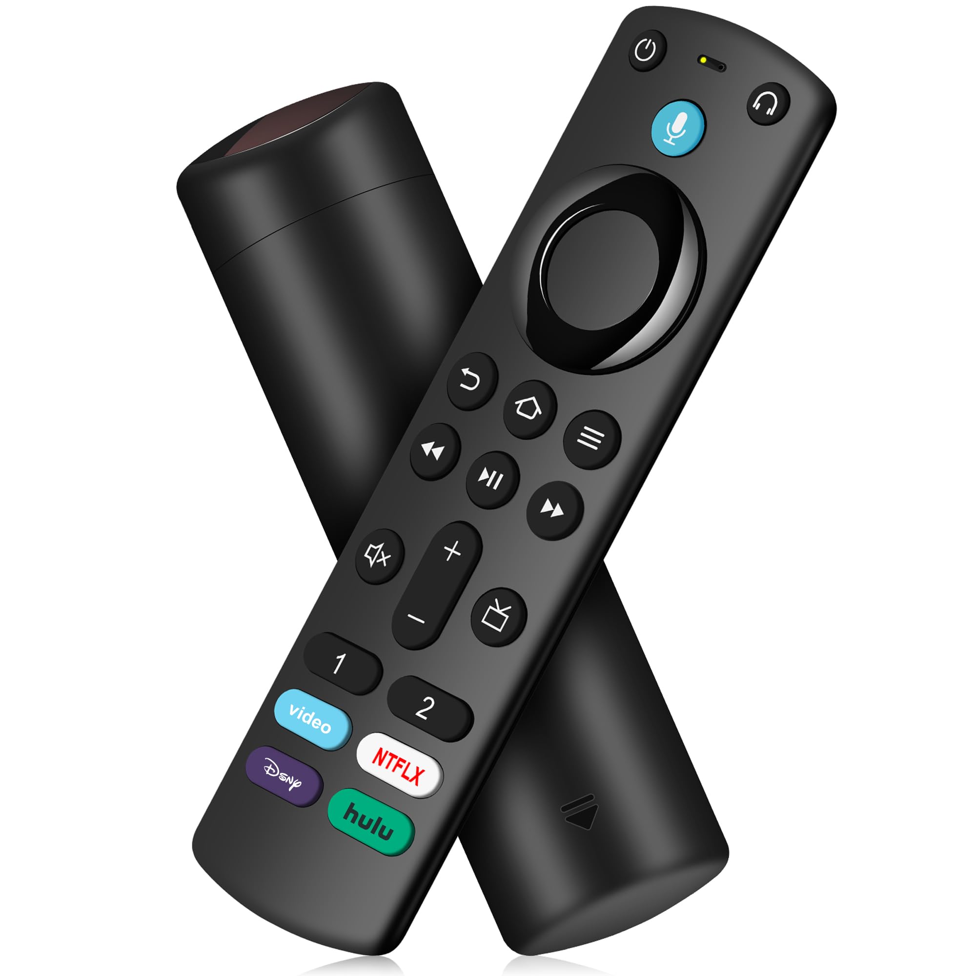 Photo 1 of Replacement Voice Remote Control Fit for Fire Smart TVs Stick/TV Cube, Stick 4K/4K Max(1st / 2nd Gen), Stick HD/Lite, Smart TV 3rd Gen, Compatible with All Insignia-Toshiba-Pioneer-Smart-TVs