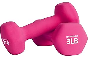 Balelinko Home Gym Equipment Workouts Strength Training Weight Loss Pilates Weights Yoga Sets Weights for Women, Men, Seniors and Youth