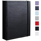 Cherrich Small Photo Album 5x7 52 Pockets Leather Cover Picture Book Holds 5x7 Photos for Wedding, Baby, Family, Graduation