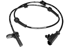 KUQUTIDY Wheel Speed Sensor, Rear Left ABS Wheel Speed Sensor, 3630050U2010 Automotive Anti-Lock Brake Speed Sensors Replacement Compatible with Heyue Models (Black)