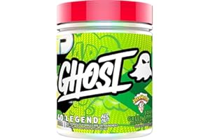 Ghost Legend All Out Pre Workout Powder | Increased Energy, Pumps, Focus | L-Citrulline, Beta Alanine, Beta Alanine Blend | V
