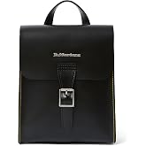 Dr. Martens Leather Mini Box Backpack, Black Smooth+Black Kiev