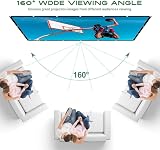 AndThere 72 Inch Projector Screen, HD Foldable Outdoor & Indoor Use view 5