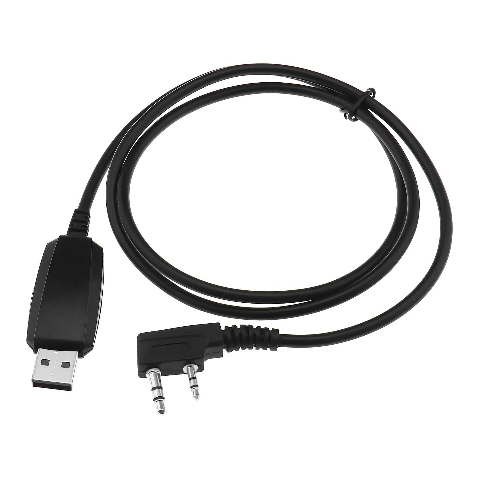 VGOL Walkie Talkie Programming Cable Compatible with Baofeng Radio UV-3R/ UV-5R/ UV-5R PLUS/UV-5RA/ UV-5RB/ UV-5RC Compatible with Kenwood Radio TK-2107 1m