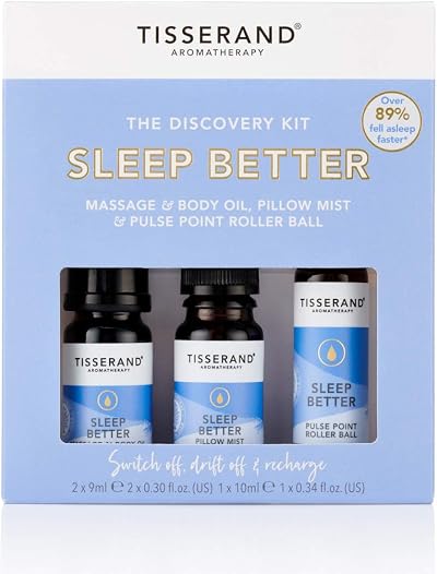 Tisserand Sleep Better Discovery Kit Roller Ball Pillow Mist 2x9ml 10ml