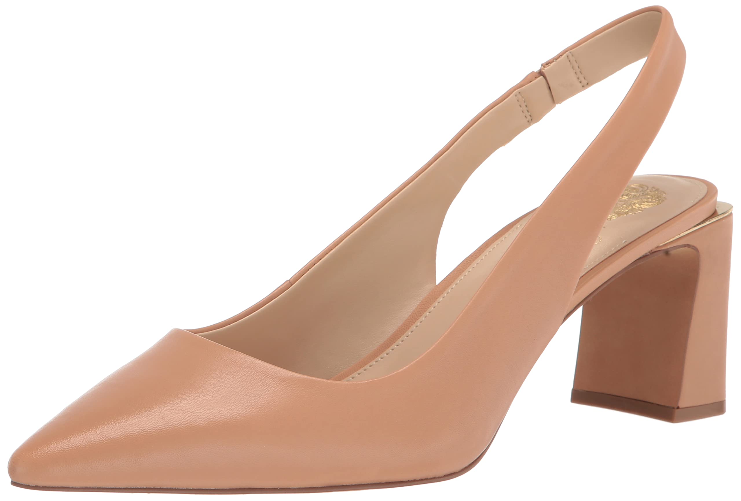 Vince Camuto Women’s Hamden Slingback Pump, Sandstone, 9