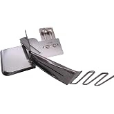 ckpsms Brand - 1SET #KP-123 Sewing Machine Double Fold Clean Finish Top &amp; Bottom Binding Binder Attachment (Tape Size 2" =50MM)