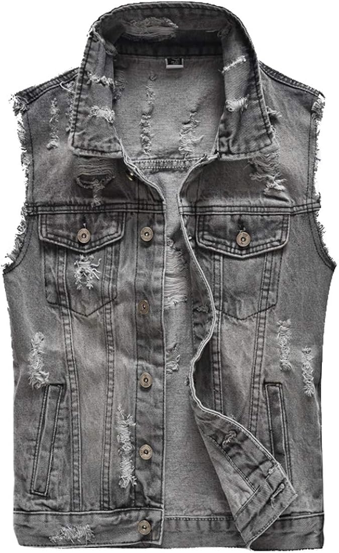 casual waistcoat and jeans