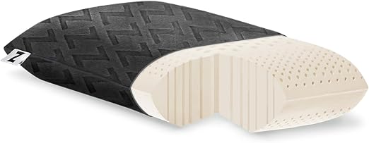 Amazon Com Malouf Z Travel Zoned Dough Memory Foam Pillow