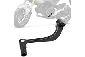 IUVWISN Motorcycle Folding Gear Shifter Shift Lever CNC for Grom MSX 125 2013-2024 Grom Clone Boom Vader 125 BD125 SR6 Black