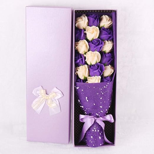 Amazon Co Jp Fhoomyバースデープレゼント18シミュレーションローズソープブーケギフト男性と女性の友達ガールフレンドママの誕生日 プレゼント教師の日の誕生日プレゼント特別な日のプレゼント 色 D Home Kitchen