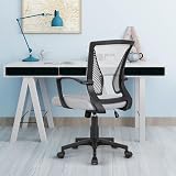 Yaheetech Adjustable Desk Chair Ergonomic Mesh Chair with Lumbar Support view 2