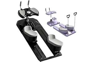 Spine Twist & Stretch Trainer, Crawling Exercise Machine with LED Counter, 3 Adjustable Height, 70cm Low-Impact Exercise, 230
