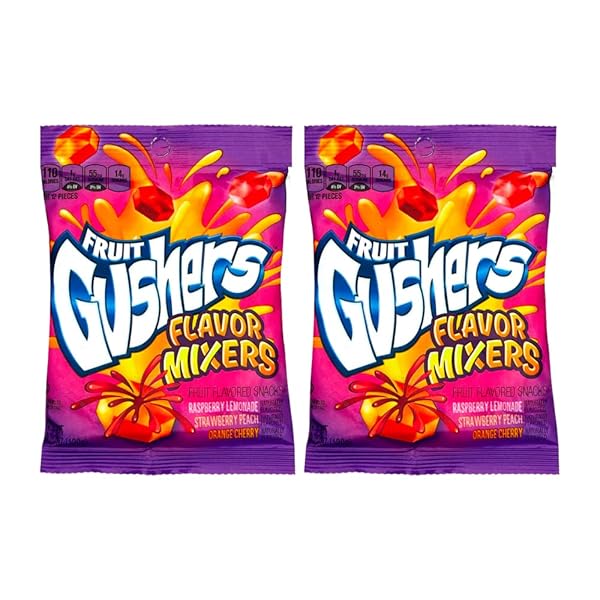 BETTY CROCKER FRUIT GUSHERS FLAVOR MIXERS PIECE FRUIT SNACK 1 CT 4.25 OZ