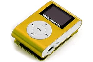 Portable MP3 Music Player Metal Clip-on with LCD Screen Support TF Card Long Endurance Wide Application