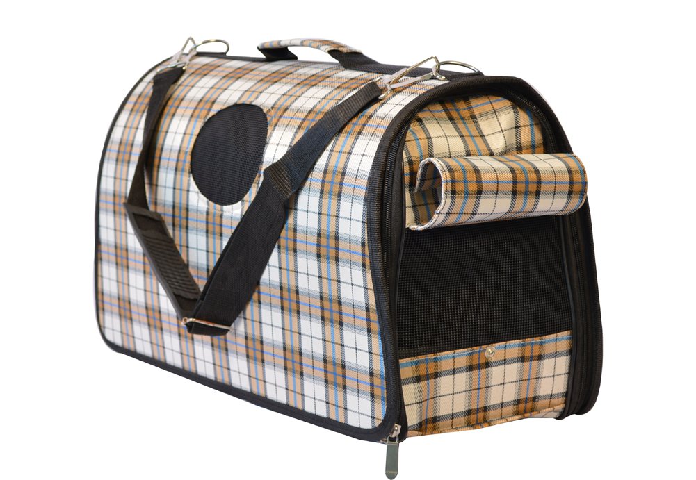 KritterWorld Airline Approved Pet Carrier, Soft Side, Portable Travel Tote Bag for Dog Cat Puppy Small Animals