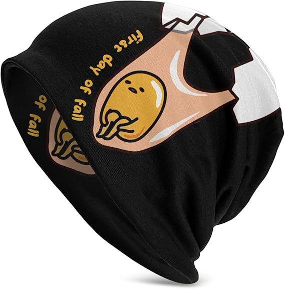 Amazon おもしろ卵 可愛いぐでたま ゆるキャラー ニット帽 ビーニー 帽子 ニット ワッチ メンズ レディース 伸縮 ストレッチキャップ スカルキャップ 自転車 バイク アウトドア スキー スノボーオールシーズン ニット 通販