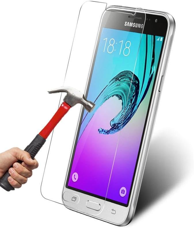 NWNK13 Samsung Galaxy J3 2017 Tempered Glass Screen Protector Ultra-Hard Shock Proof Mobile Phone LCD Display Screen for Samsung J3 2017 Model J330