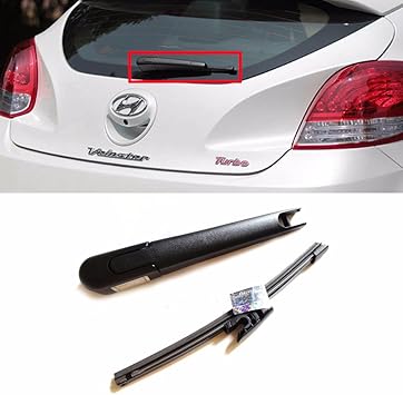 Amazon Com For Hyundai Veloster 2012 2016 Rear Windshield Wiper Blade Oe 988112v000 Automotive