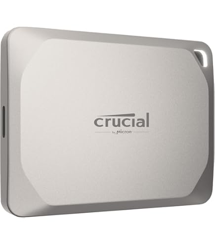 Crucial SSD portátil X9 Pro para Mac de 1 TB - até 1050 MB/s de