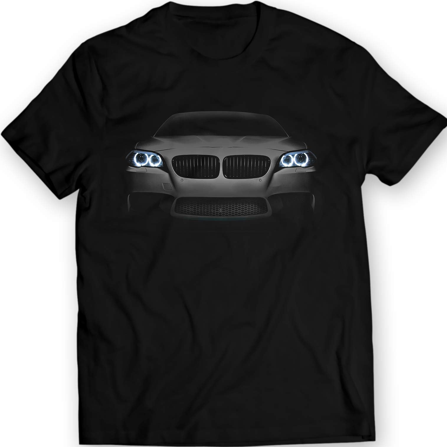 M5 F10 Black T-Shirt Bimmer 5er Angel Eyes M-Power