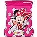 Disney Minnie Mouse Authentic Licensed Drawstring Bag Backpack (Pink)