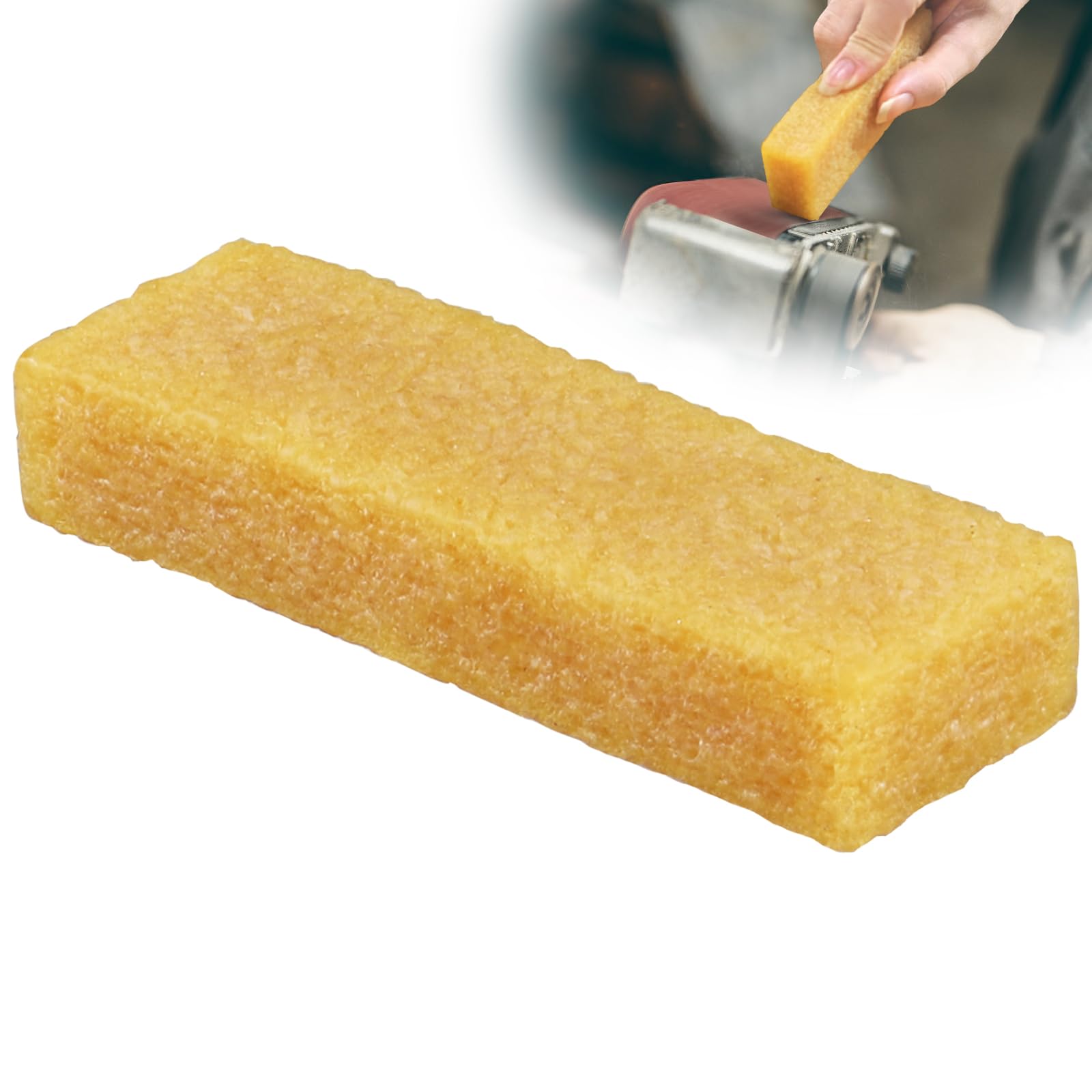 Cleaning Eraser Stick 20 x 35 x 107 mm Natural Rubber Eraser for Cleaning Sanding Belts Sanding Discs — image 1