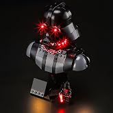 Vaodest LED Light Set Compatible with Lego 75439 Star Wars Darth Vader Bust Set,Design and Configuration Compatible with Model 75439(Led Light Only, Not Building Block Kit)