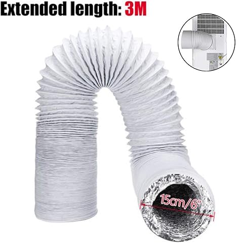 Tubo Di Scarico Per Condizionatore Mobile - Diametro 150 Mm, Lunghezza 3 M, PVC - Foto 6