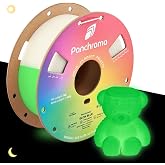 Polymaker Panchroma Glow PLA Filament 1.75mm for 3D Printing, 1kg, Green | Neatly Wound, Glow in the Dark, Easy Print &amp; Smooth Feeding, Compatible with Bambu Lab &amp; Most 3D Printers